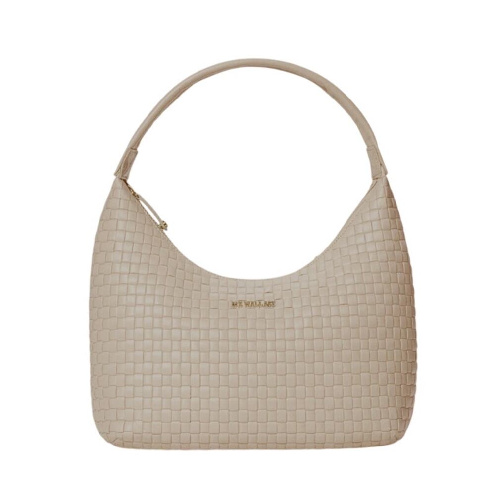 MZ Wallace Buff Woven Shoulder Bag